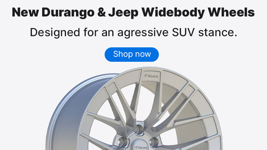 Durango & Jeep Grand Cherokee Widebody Wheels